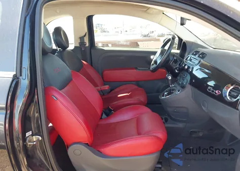 2012 Fiat 500C Lounge from USA, damaged, VIN 3C3CFFER5CT177662